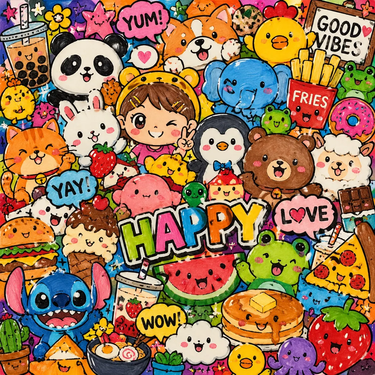 Illustration collage